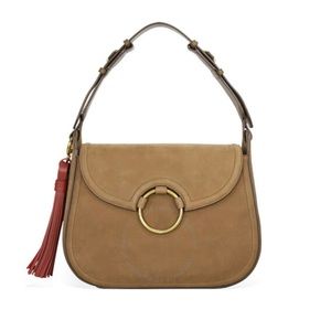 TORY BURCH Large tassel shoulder bag
